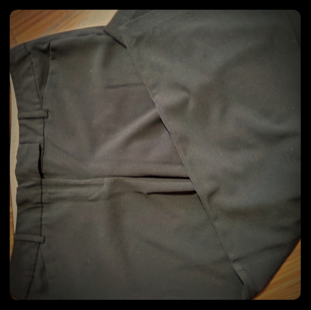 Black slacks
